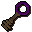 Bronze key purple