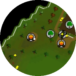 File:Firemaking training (Divine Skilling Zone - bonfire) minimap.png