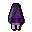 Purple elegant legs