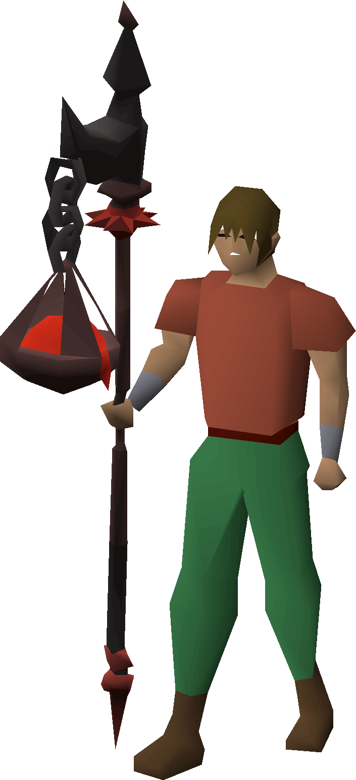 Volatile nightmare staff (deadman).