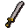 White 2h sword