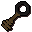 Bronze key black