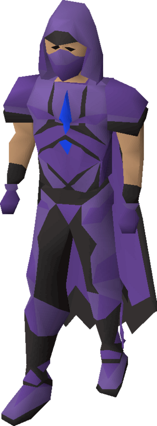 The outfit in the colours of Arceuus.