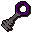 Steel key purple