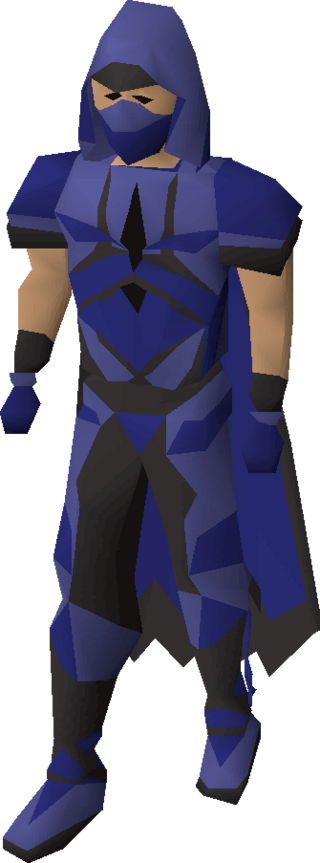 The outfit in dark blue from the Brimhaven Agility Arena.