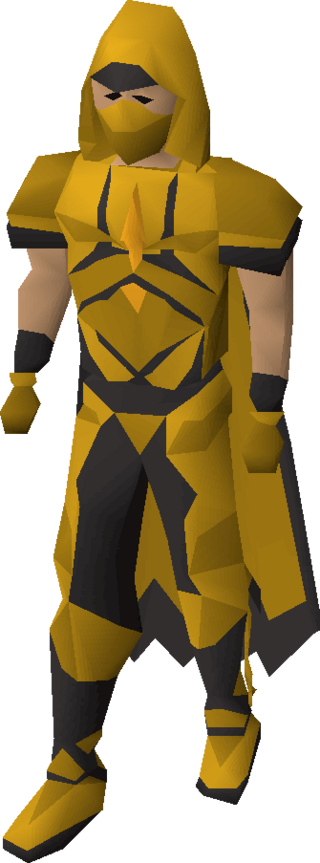 The outfit in the colours of Lovakengj.