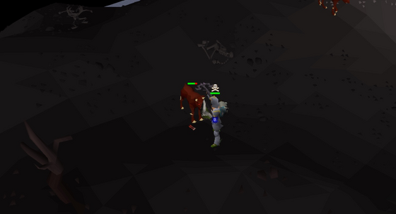 Ranging a hellhound outside the Resource Area