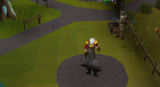 AFK smithing at the anvil in the AFK Skilling Zone (::afkskilling) - no bars needed, earns AFK tokens Safe area