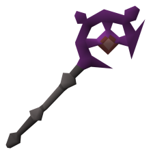 Blood ancient sceptre