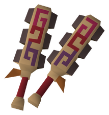 Dual macuahuitl