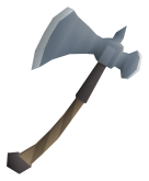 Crystal axe