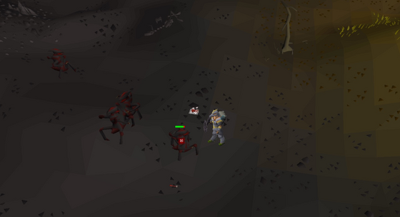 Ranging abyssal demons in level 40 Wilderness