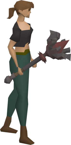 File:Inquisitor's mace equipped female.png