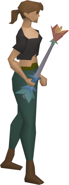 File:Dragon hunter wand equipped female.png
