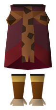 Blood moon tassets