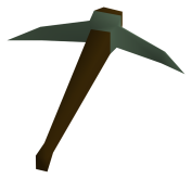 Adamant pickaxe