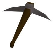 Iron pickaxe