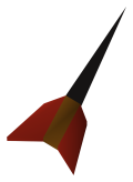 Black dart
