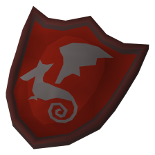 Dragon kiteshield