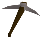 Steel pickaxe