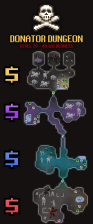 Donator Dungeon map