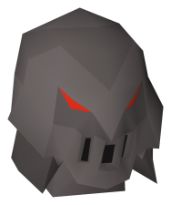 Obsidian helmet