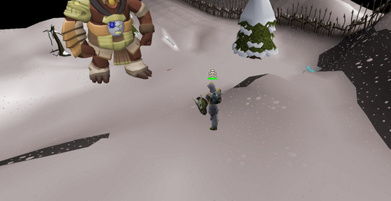 Firing a bolt at the Avatar of Destruction in the snowy level 50 Wilderness (spawn rotates; check ::locs)