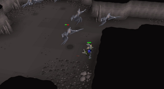 Ranging gargoyles in the Divine Slayer Cave
