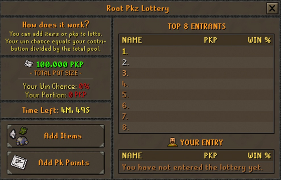 Roat Pkz Lottery