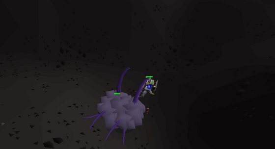 Fighting the Chaos Elemental next to Rogues' Castle in deep Wilderness