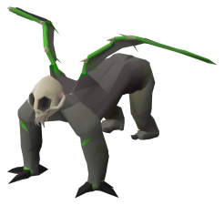 Demonic gorilla