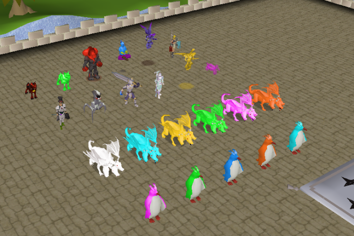Some of the custom pets