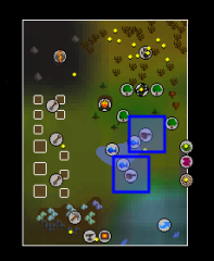 The fires in the Royal skilling dungeon