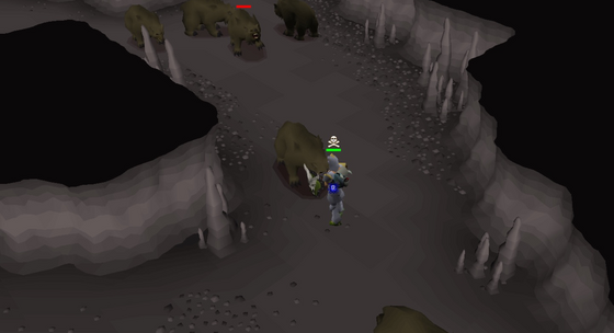 Grizzly bears prowling a Divine Slayer Cave tunnel